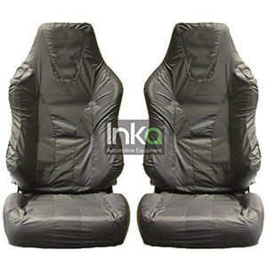 Recaro Sportster Front Pair Fully Tailored Waterproof Seat Covers For Seats With Thigh Support Pull Out Grey MY2001>