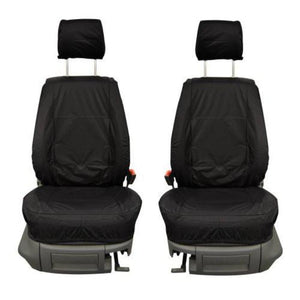 Nissan Micra Fully Tailored Waterproof Front Single Set Seat Covers 2007-2010 Heavy Duty Right Hand Drive Black