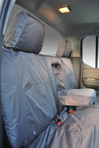 Nissan Navara Tekna Fully Tailored Waterproof Rear 2005-2013 Heavy Duty Right Hand Drive Grey