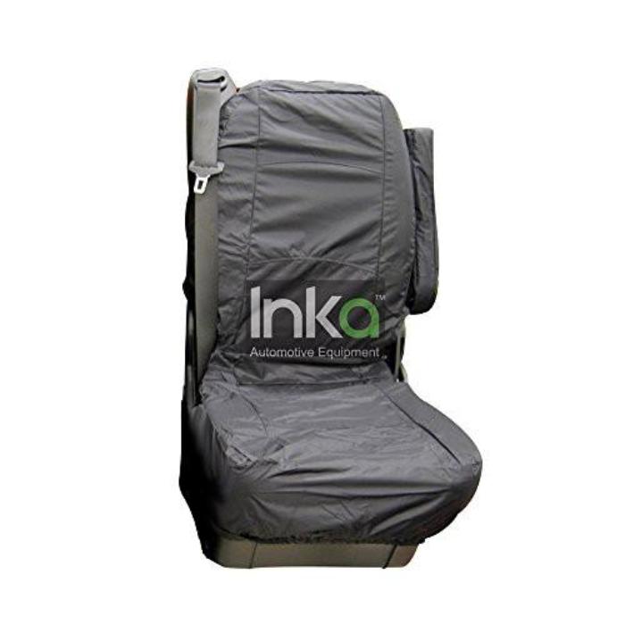 Mercedes Vito Fully Tailored Waterproof Rear Second Row Single Set Seat Cover 2006 - 2015 Heavy Duty Right Hand Drive Grey