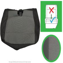 Load image into Gallery viewer, Original VW Transporter T6, T5.1 Front &amp; Rear Original Seat Covers for Austin Titan Grey, Titanium Black and Simora Black
