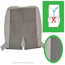 Load image into Gallery viewer, Original VW Transporter T6, T5.1 Front &amp; Rear Original Seat Covers for Austin Titan Grey, Titanium Black and Simora Black
