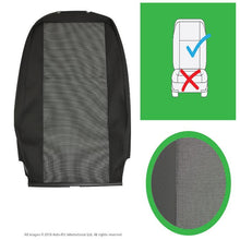 Load image into Gallery viewer, Original VW Transporter T6, T5.1 Front &amp; Rear Original Seat Covers for Austin Titan Grey, Titanium Black and Simora Black
