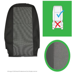 Original VW Transporter T6, T5.1 Front & Rear Original Seat Covers for Austin Titan Grey, Titanium Black and Simora Black