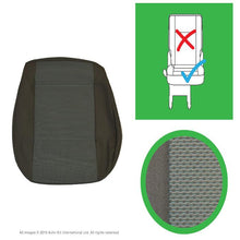 Load image into Gallery viewer, Original VW Transporter T6, T5.1 Front &amp; Rear Original Seat Covers for Austin Titan Grey, Titanium Black and Simora Black

