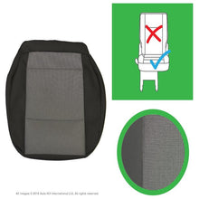 Load image into Gallery viewer, Original VW Transporter T6, T5.1 Front &amp; Rear Original Seat Covers for Austin Titan Grey, Titanium Black and Simora Black
