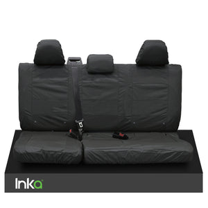 Volkswagen (VW) Amarok Fully Tailored Waterproof Rear 2011-2015 Heavy Duty Right Hand Drive Black