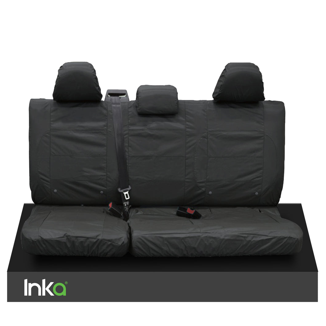 Volkswagen (VW) Amarok Fully Tailored Waterproof Rear 2011-2015 Heavy Duty Right Hand Drive Black