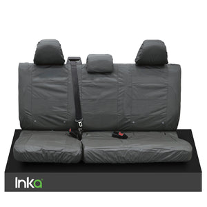 Volkswagen (VW) Amarok Fully Tailored Waterproof Rear 2011-2015 Heavy Duty Right Hand Drive Grey
