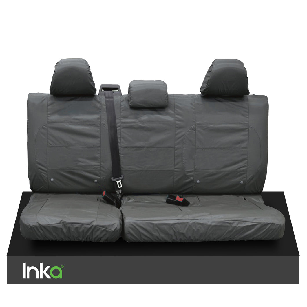 Volkswagen (VW) Amarok Fully Tailored Waterproof Rear 2011-2015 Heavy Duty Right Hand Drive Grey