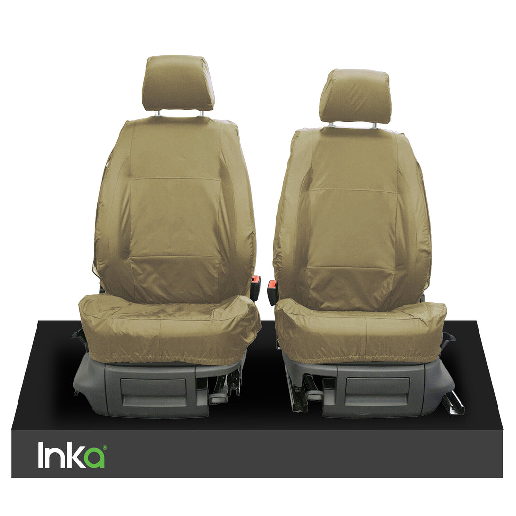 Honda CR-V Tailored Waterproof Front Seat Cover Set 2003-2007 Right Hand Drive Beige