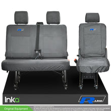 Load image into Gallery viewer, VW Transporter T6.1,T6,T5.1 Kombi Van Inka Rear 2+1 Waterproof Seat Covers Grey
