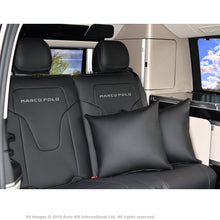 Load image into Gallery viewer, INKA Tailored Mercedes Benz Marco Polo Front &amp; Rear Black Leatherette Seat Covers
