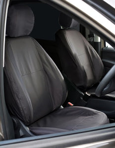 Renault Master Front 1+1 INKA Tailored Waterproof Seat Covers Black MK 3 MY2010 +