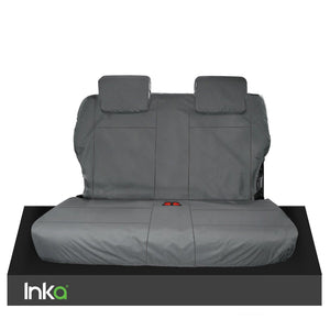 VW CADDY MAXI LIFE KOMBI INKA TAILORED WATERPROOF SEAT COVERS R-LINE EMBROIDERY [Choice of 3 Colours]