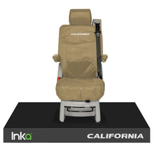 Load image into Gallery viewer, VW California Ocean/Coast/Beach T5.1,T6,T6.1 Front Rear Tailored Seat Covers Beige
