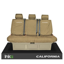 Load image into Gallery viewer, VW California Ocean/Coast/Beach T5.1,T6,T6.1 Front Rear Tailored Seat Covers Beige
