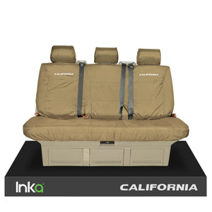 VW California Ocean/Coast/Beach T5.1,T6,T6.1 Front Rear Tailored Seat Covers Beige