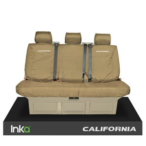 VW California Ocean/Coast/Beach/Surf T5.1,T6,T6.1 Front Rear Tailored Seat Covers Beige