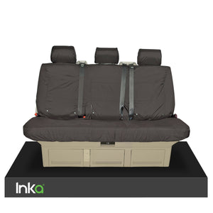 VW California Ocean/Coast T5.1,T6,T6.1 Front Rear Tailored Seat Covers With ISOFIX Black