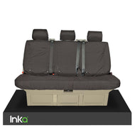 VW Caravelle T6.1, T6, T5.1 & T5 Inka Fully Tailored Waterproof Rear Seat Covers with ISOFIX MY03-24 (Choice Of 2 Colours)