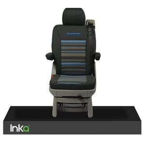 VW T6.1,T6,T5 California Ocean Tailored Seat Covers Rear Single INKA second skin
