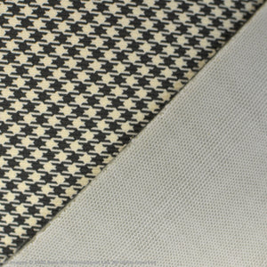 INKA Porsche Pepita Hounds tooth Fabric Furniture Seat Trimming Upholstery with 3MM Scrim Foam