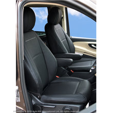 Load image into Gallery viewer, INKA Tailored Mercedes Benz Marco Polo Front &amp; Rear Black Leatherette Seat Covers
