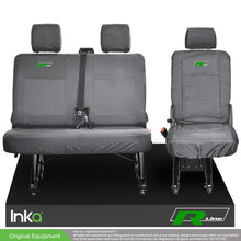 Load image into Gallery viewer, VW Transporter T6.1,T6,T5.1 Kombi Van Inka Rear 2+1 Waterproof Seat Covers Grey
