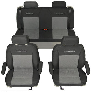VW California T6.1, T6, T5.1, T5 Ocean, Coast, Beach, SE INKA Tailored Front & Rear Seat Covers Kneitz MY14 Onwards