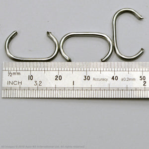 INKA HOG RINGS 116pcs per stick Steel 20mm for Upholstery Trimming Fencing Fasteners