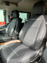Load image into Gallery viewer, INKA Tailored Mercedes Benz Marco Polo Front &amp; Rear Black Leatherette Seat Covers
