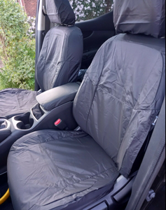NISSAN QASHQAI - 1st Row 1+1 & 2nd Row 2+1 - 60/40 Rear With Centre Armrest - Model Year 2013-2016 WITH QASHQAI EMB (Available In 2 Colours)