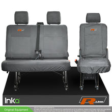 Load image into Gallery viewer, VW Transporter T6.1,T6,T5.1 Kombi Van Inka Rear 2+1 Waterproof Seat Covers Grey
