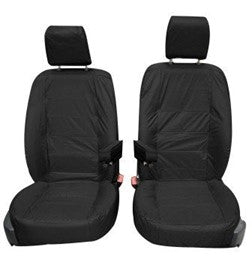 LR Discovery 2 Right hand Drive Front Tailored Seat Covers 1+1 MY 98-04 BLACK