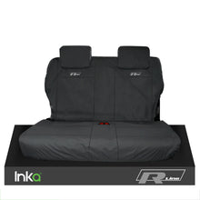 Load image into Gallery viewer, VW CADDY MAXI LIFE KOMBI INKA TAILORED WATERPROOF SEAT COVERS R-LINE EMBROIDERY [Choice of 3 Colours]
