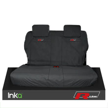 Load image into Gallery viewer, VW CADDY MAXI LIFE KOMBI INKA TAILORED WATERPROOF SEAT COVERS R-LINE EMBROIDERY [Choice of 3 Colours]
