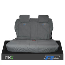 Load image into Gallery viewer, VW CADDY MAXI LIFE KOMBI INKA TAILORED WATERPROOF SEAT COVERS R-LINE EMBROIDERY [Choice of 3 Colours]
