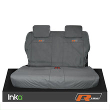 Load image into Gallery viewer, VW CADDY MAXI LIFE KOMBI INKA TAILORED WATERPROOF SEAT COVERS R-LINE EMBROIDERY [Choice of 3 Colours]
