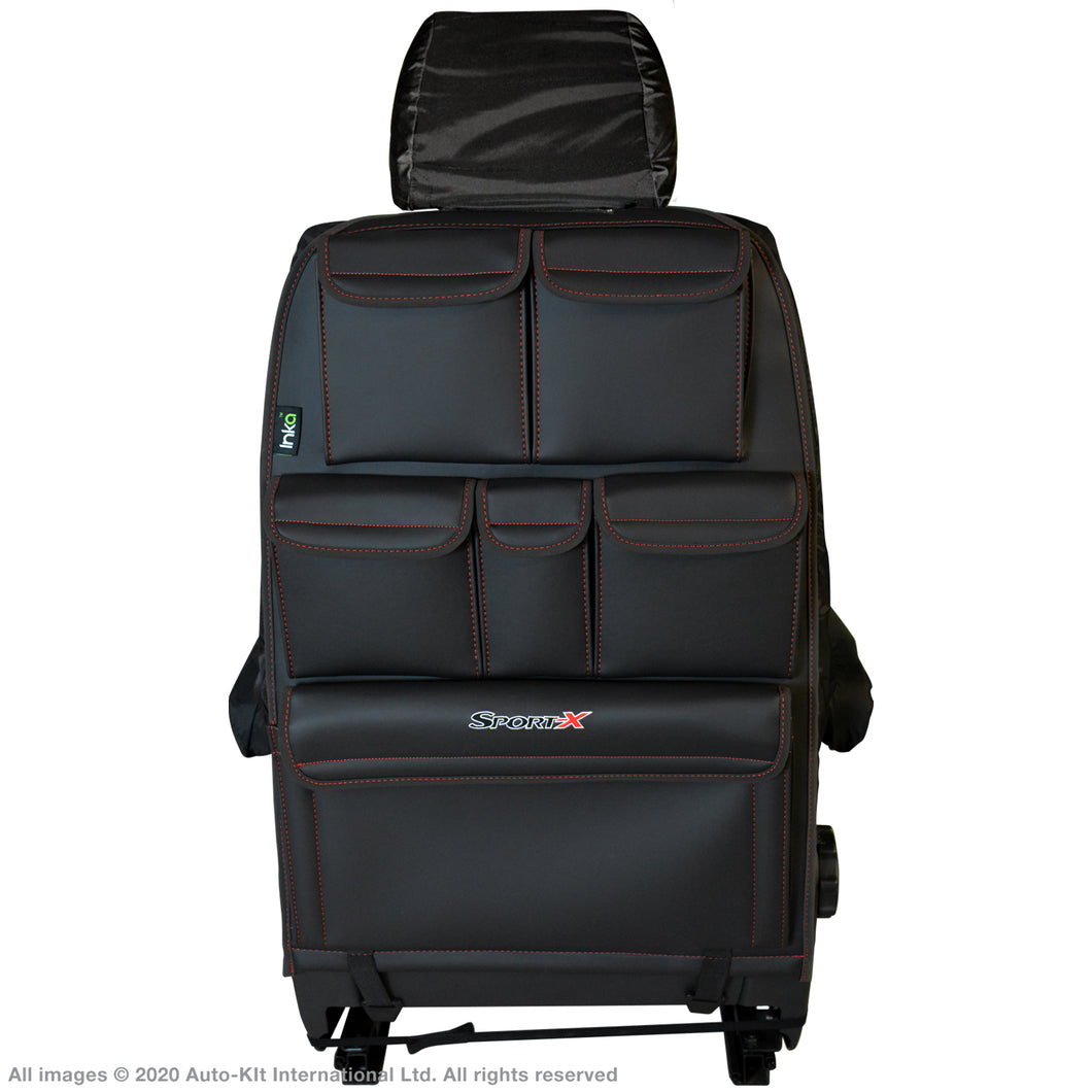 INKA Tailored Mercedes Benz Vito V Class SPORT-X Seat Tidy Organiser Leatherette