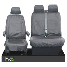 Load image into Gallery viewer, Volkswagen (VW) Crafter Fully Tailored Waterproof Front Set Seat Covers 2008-2012 Right Hand Drive

