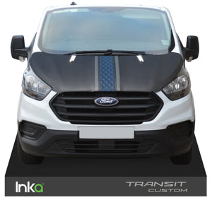 Ford Transit Custom Bentley Diamond Quilted Bonnet Cover Stone Chip Protector OEM ( Choice of 6 Colours )