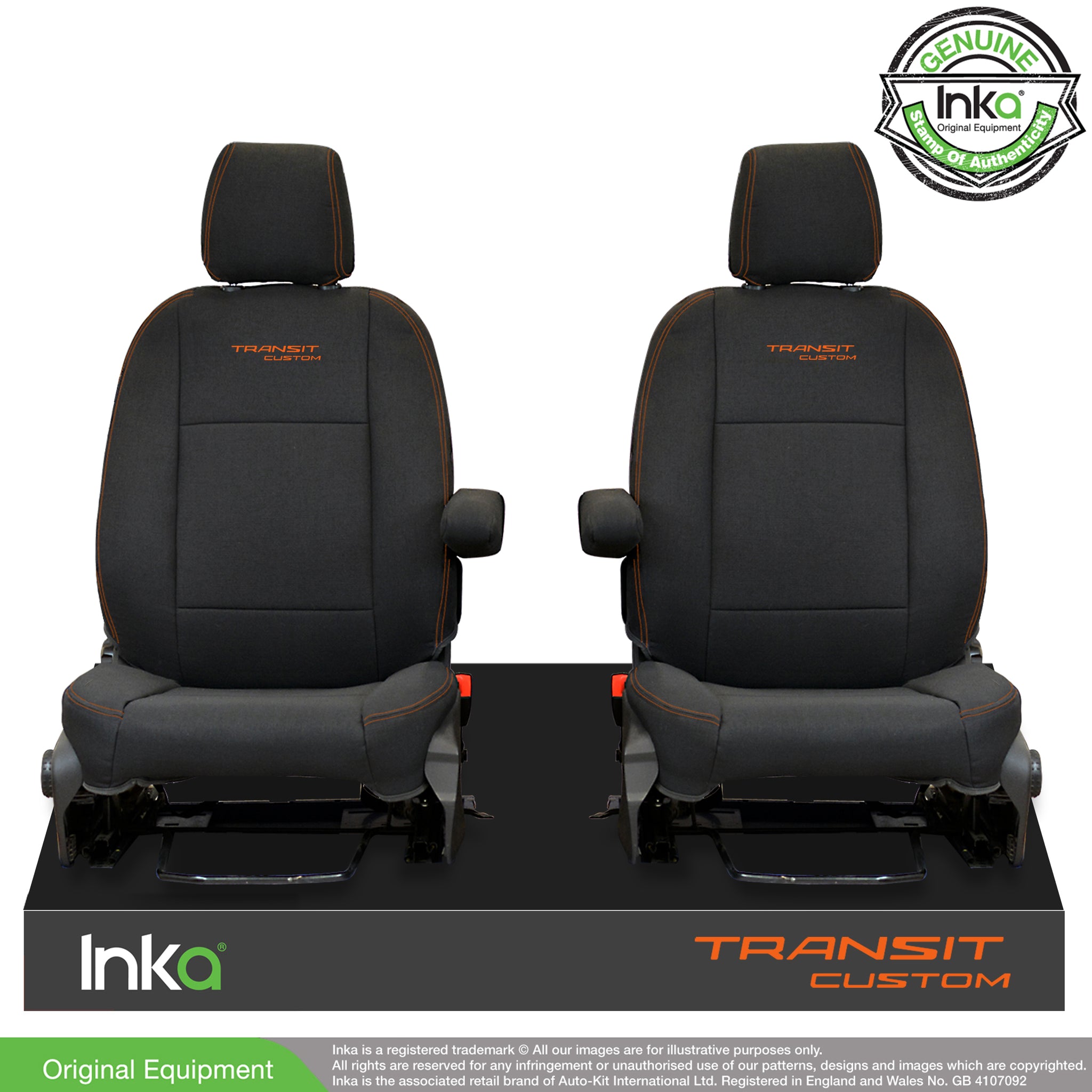 Ford transit custom heavy sale duty seat covers
