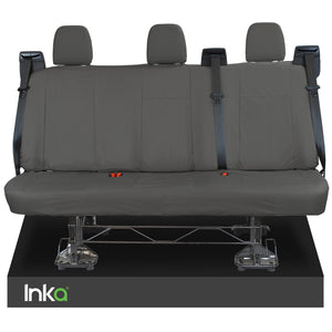 Ford Transit Custom Rear Triple INKA Tailored Waterproof Seat Covers [Choice of 2 Colours] MY2012 - 2021