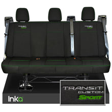 Load image into Gallery viewer, Ford Transit Custom Heavy Duty Rear Triple Seat Covers Genuine OEM MY 12-2023 [Choice Of 6 Colours]
