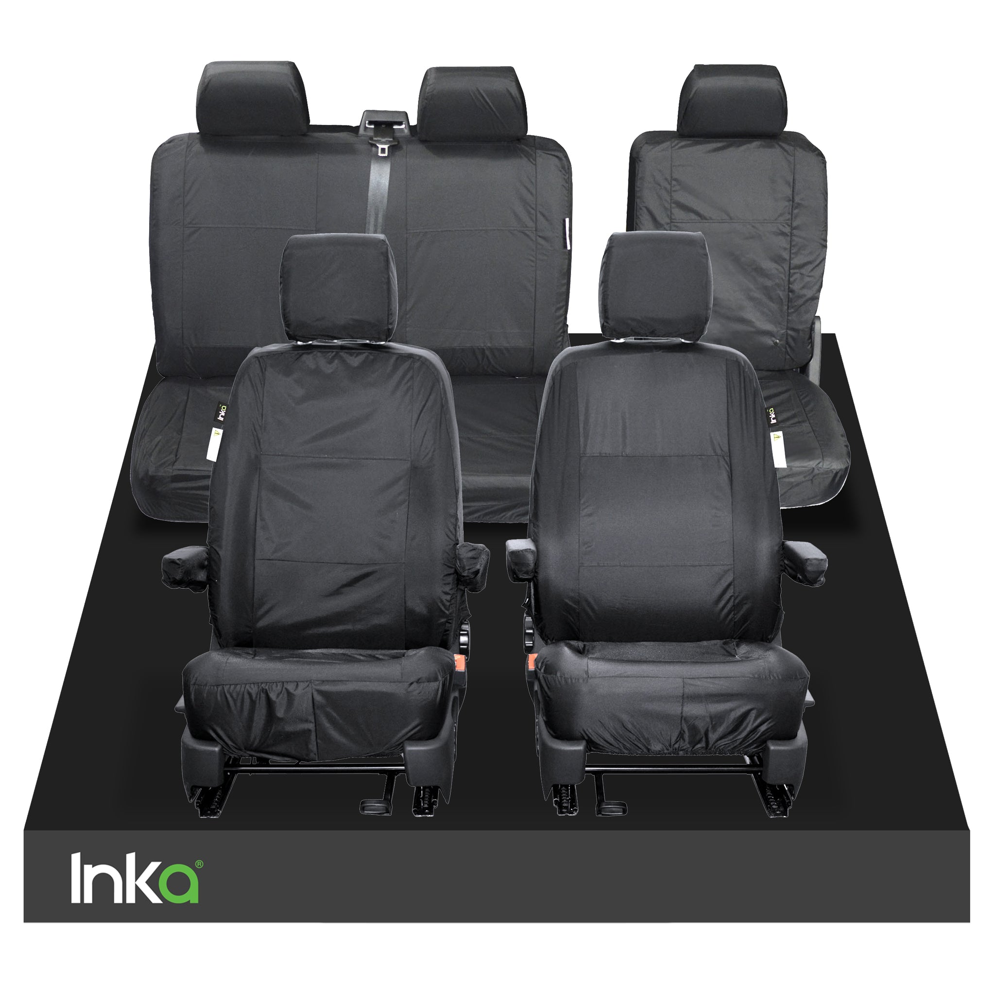 INKA Tailored VolksWagen VW T6 Transporter Van Waterproof Front