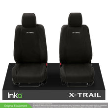 Load image into Gallery viewer, Nissan X-TRAIL MK 3 T32 Front/Rear INKA Tailored Waterproof Seat Covers - MY-2013+ (Available In 2 Colours)
