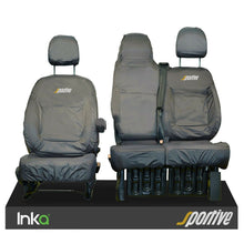 Load image into Gallery viewer, VAUXHALL VIVARO B X82 INKA FRONT TAILORED SEAT COVERS MODEL YEARS 2014-2018 &quot;SPORTIVE&quot; EMBROIDERY [Choice of 7 Colours]
