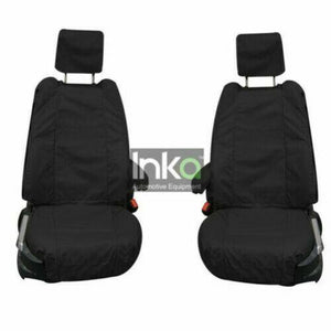 Land Rover Range Rover Vogue L322 Fully Tailored Waterproof Front Seat Covers 2007 - 2012 Heavy Duty Right & Left Hand Drive Black