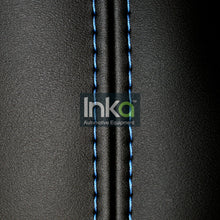 Load image into Gallery viewer, Ford Transit Custom INKA Tailored Front Seat Covers Black OEM Vinyl Matt Leatherette  - MY 2012 onwards Without Embroidery [Choice of 7 Stitch colours]
